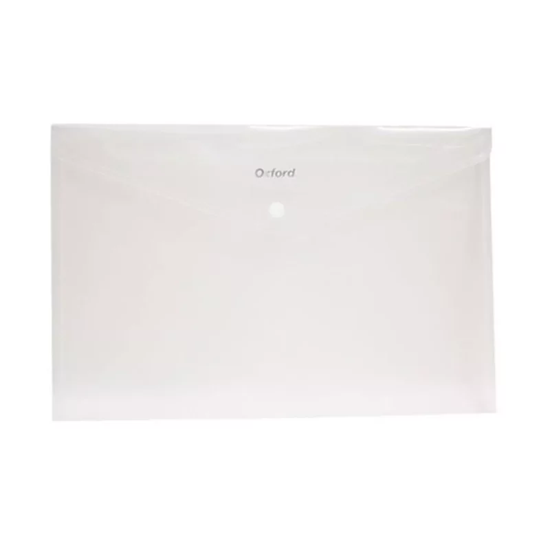 SOBRE CARTA CON BROCHE F412 BLANCO ATADO DE 4 PZAS.