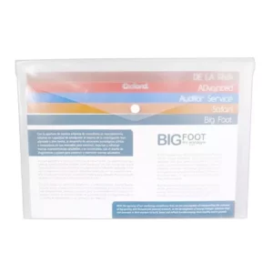 SOBRE OFICIO C/BROCHE F454B BLANCO ATADO DE 4 PZAS.