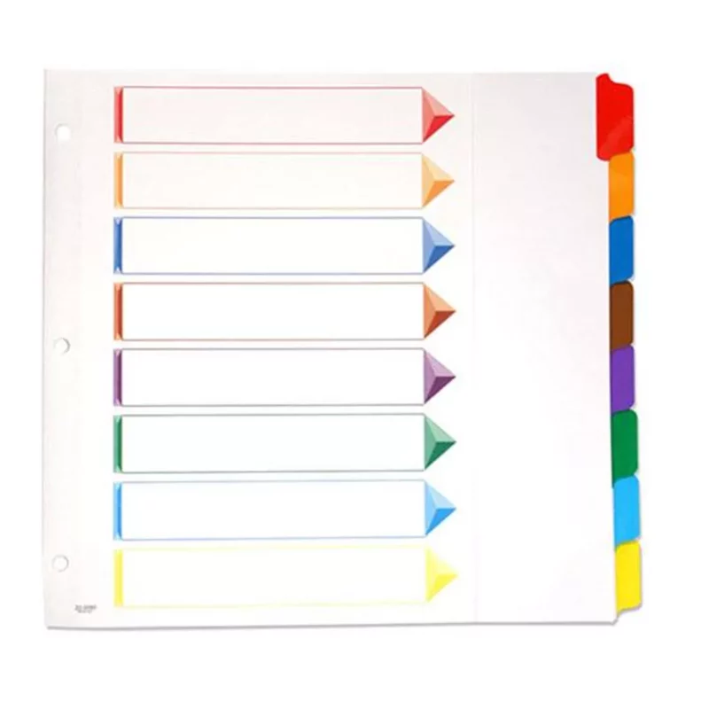 SEPARADOR OXFORD INDICE COL 8DIV 200080