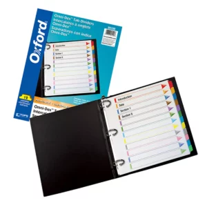 SEPARADOR OXFORD INDICE COL 12DIV 24120.