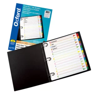 SEPARADOR OXFORD INDICE COL 15DIV 24150