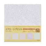 PAPEL ORIGAMI 15CMX15CM C/20 FLORES 052