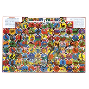 JUEGO SERPIENTES Y ESCALERAS BOB GRANDE ATADO DE 25 PZAS.