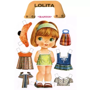 MUÑECA PARA RECORTAR BOB C/45 GRANDE