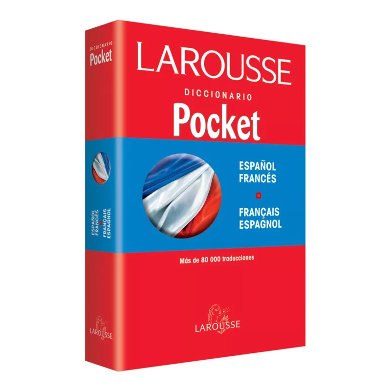 DICCIONARIO FRANCES ESPAÑOL POCKET 1430. ATADO DE 2 PZAS.