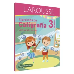 LIBRO EJERCICIOS DE CALIGRAFIA PRIMARIA 3° ATADO DE 2 PZAS.