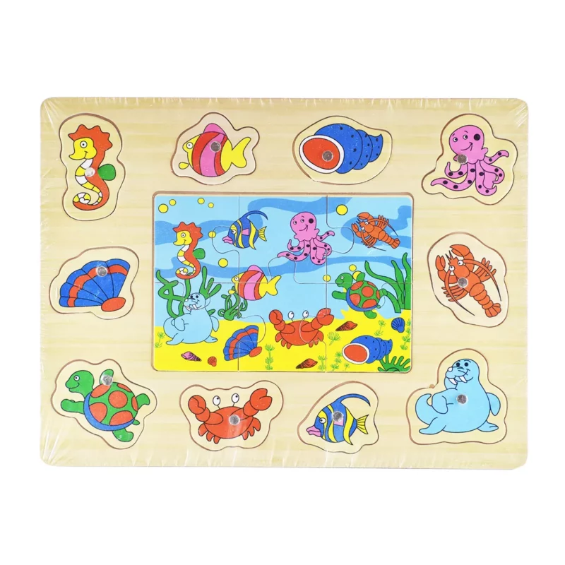 ROMPECABEZAS DE MADERA GO-FISHING  623