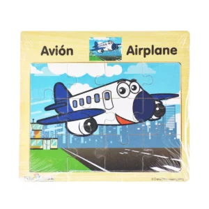 ROMPECABEZAS DE MADERA C/MARCO SURT 308