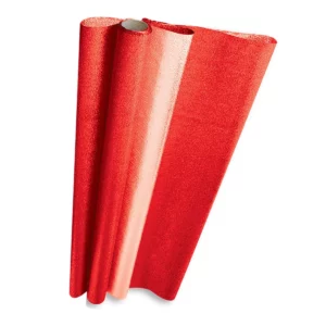 PAPEL GOFRADO 25MTS ROJO