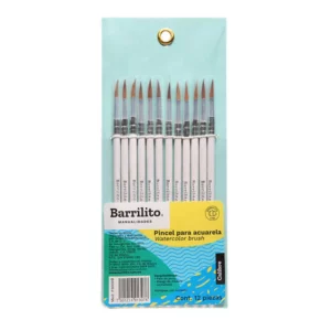 PINCEL ACUARELA 300 NO. 8 ATADO DE 12 PZAS.