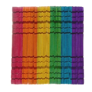 PALO DE MADERA COLOR P/ARMAR W600C ATADO DE 3 PZAS.