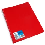 CARPETA ESPIRAL CON PROTECTOR DE HOJAS Q20 ATADO DE 2 PZAS.