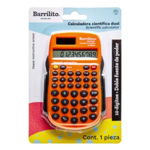 CALCULADORA CIENTIFICA 10DIG 8044CCB ATADO DE 2 PZAS.