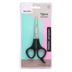 TIJERA ESTILISTA 5" BARRILITO 8421-5 ATADO DE 2 PZAS.