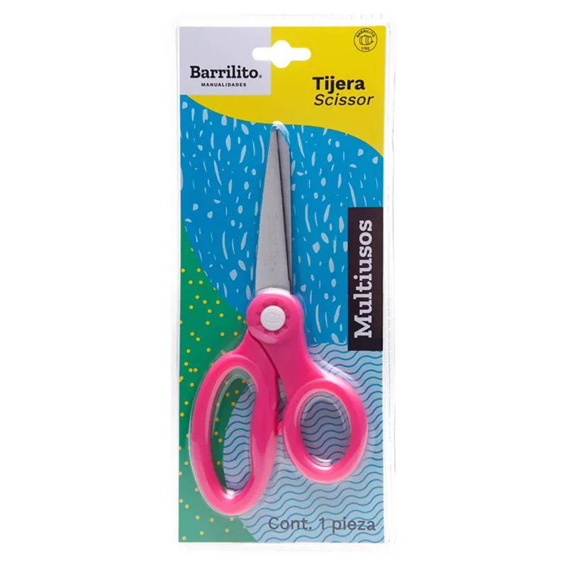 TIJERA COSTURA OFICINA 6" BARRILITO T6X ATADO DE 2 PZAS.