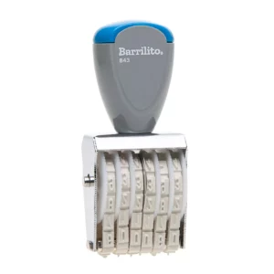 SELLO NUMERADOR TIPOGRAFIA 4MM ACME 843 ATADO DE 3 PZAS.