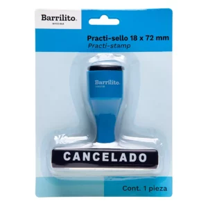 SELLO DE CANCELADO 60X11MM ACME 30003B ATADO DE 3 PZAS.