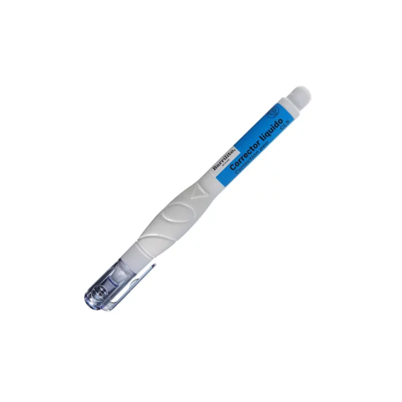 CORRECTOR LIQUIDO T/BOLIGRAFO 5GRS CL5 ATADO DE 12 PZAS.