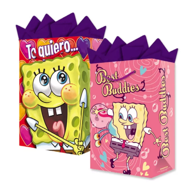 BOLSA LICENCIA CHICA BOB ESPONJA