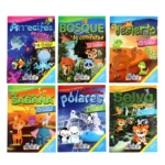 LIBRO INFORMATIVO ECOSISTEMAS ATADO DE 6 PZAS.