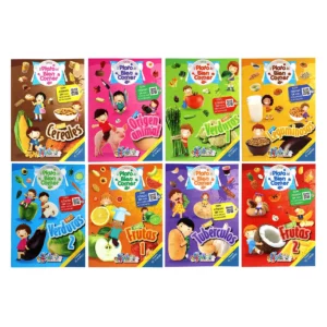 LIBRO INFORMATIVO PLATO DEL BIEN COMER ATADO DE 8 PZAS.