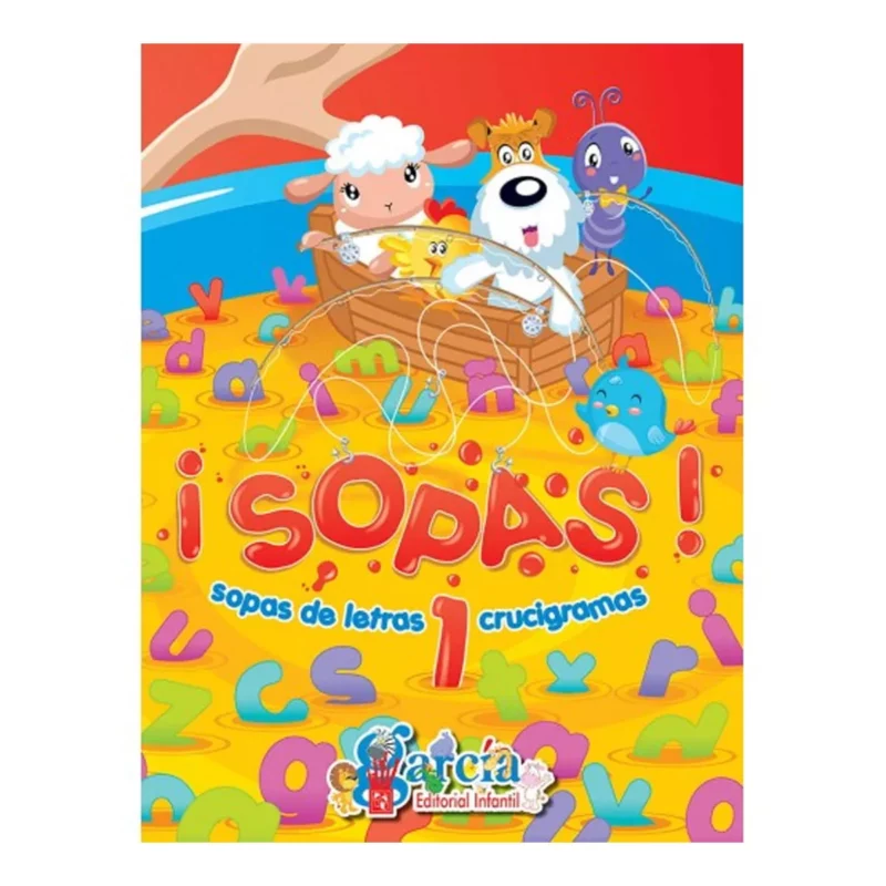 LIBRO ACTIVIDADES SOPA DE LETRAS 1 ATADO DE 2 PZAS.