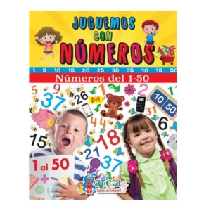 LIBRO ACTIVIDADES NUMEROS 1 A 50 1329 ATADO DE 2 PZAS.