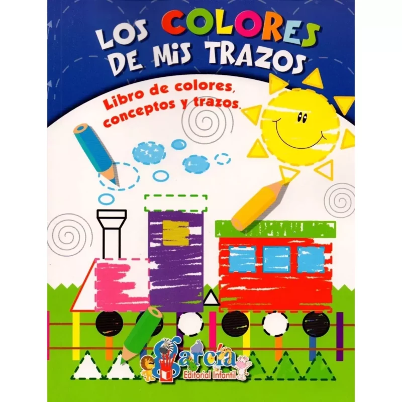 LIBRO ACTIVIDADES COLORES DE MIS TRAZOS ATADO DE 2 PZAS.