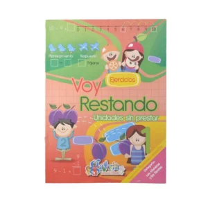 LIBRO DE EJERCICIOS VOY RESTANDO ATADO DE 6 PZAS.