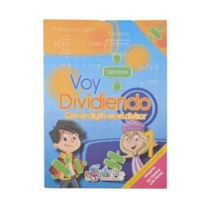 LIBRO DE EJERCICIOS VOY DIVIDIENDO ATADO DE 6 PZAS.