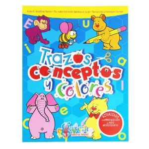 LIBRO TRAZOS CONCEPTOS Y COLORES 1303 ATADO DE 2 PZAS.