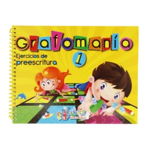 LIBRO GRAFOMANIA 1 1316 ATADO DE 2 PZAS.