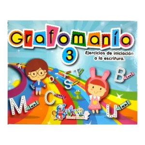 LIBRO GRAFOMANIA 3 1323 ATADO DE 2 PZAS.
