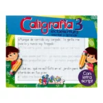 LIBRO CALIGRAFIA 3 1327 ATADO DE 2 PZAS.