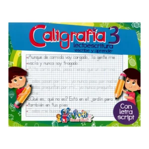 LIBRO CALIGRAFIA 3 1327 ATADO DE 2 PZAS.