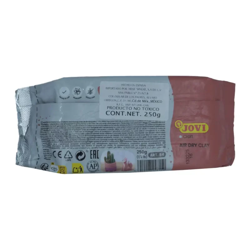 PASTA PARA MOLDEAR JOVI 250GRS TERRACOTA - Imagen 2