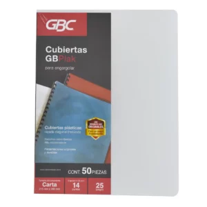 CUBIERTA CARTA GBPLAK 25JG RAYA TRANSP