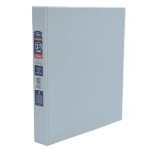 CARPETA CARTA P600 "O" 1" BLANCA P1070 ATADO DE 2 PZAS.