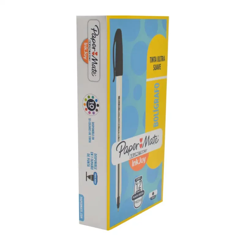 BOLIGRAFO KILOMETRICO 100 NEGRO ATADO DE 12 PZAS. - Imagen 3