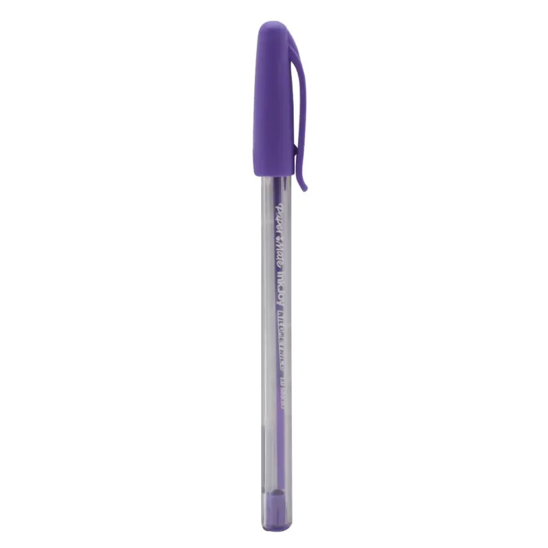 BOLIGRAFO KILOMETRICO 100 MORADO ATADO DE 12 PZAS. - Imagen 2