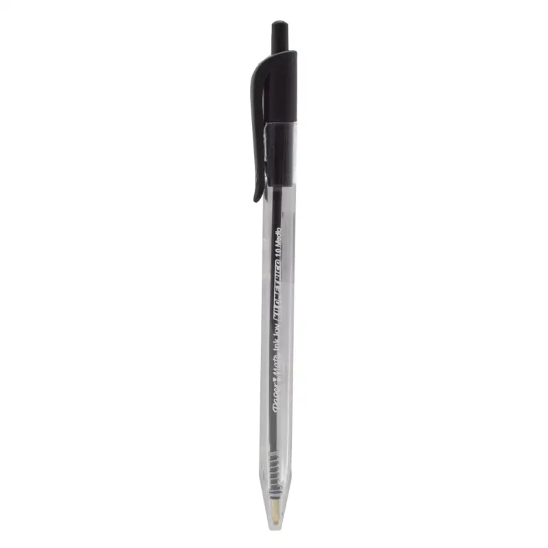 BOLIGRAFO KILOMETRICO 100 RETRACTIL NEGRO ATADO DE 12 PZAS. - Imagen 4