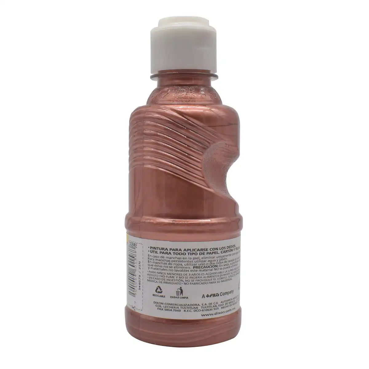 PINTURA PARA DEDOS METALICA 237ML COBRE . ATADO DE 2 PZAS. - Imagen 3