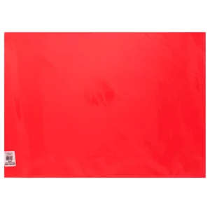 CARTULINA FLUORESCENTE IMPERIAL ROJO ATADO DE 10 PZAS.