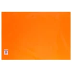 CARTULINA FLUORESCENTE IMPERIAL NARANJA ATADO DE 10 PZAS.