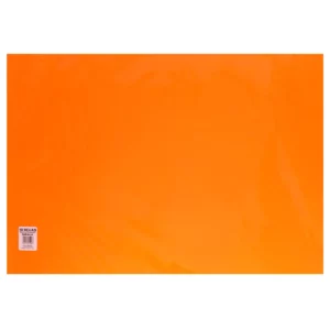 CARTULINA FLUORESCENTE IMPERIAL NARANJA ATADO DE 10 PZAS.