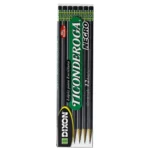 LAPIZ DE GRAFITO NO. 2 C/12 TICONDEROGA NEGRO 37846