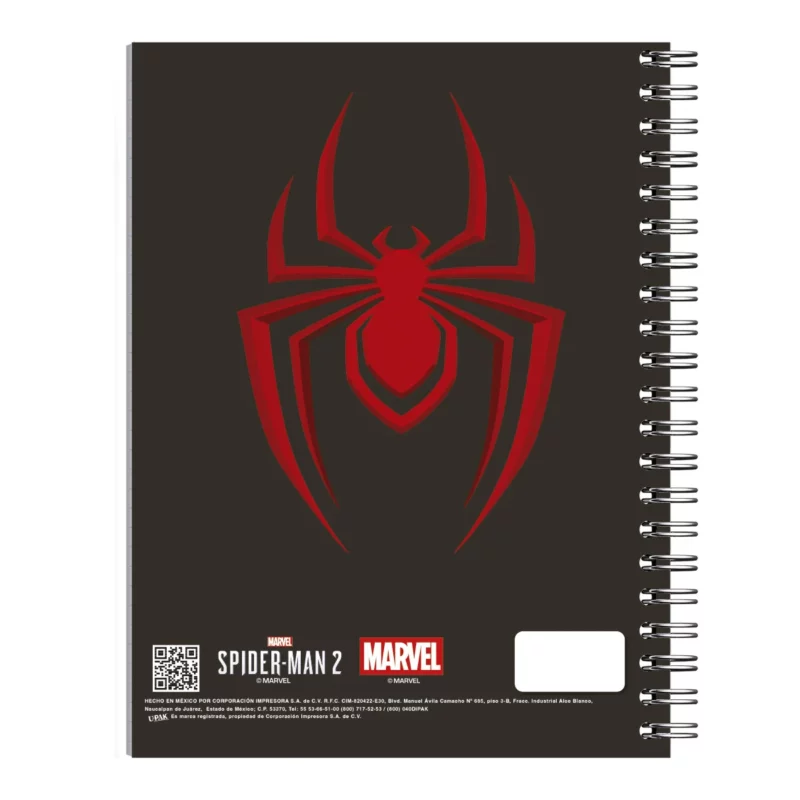 CUADERNO PROFESIONAL 100HJS SPIDERMAN C7. ATADO DE 4 PZAS. - Imagen 6