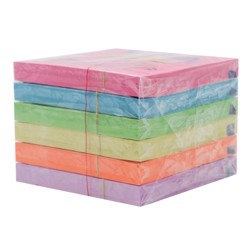 NOTA ADHESIVA 656 3" X 3" 100HJS C/6 NEON - Imagen 4