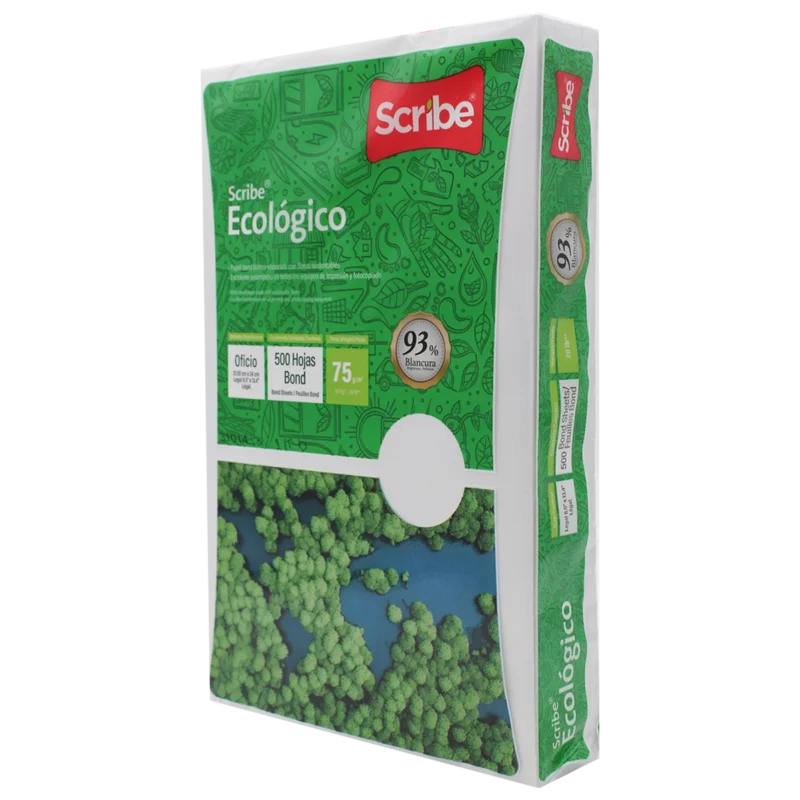 PAPEL ECOLOGICO OFICIO C/500 - Imagen 3