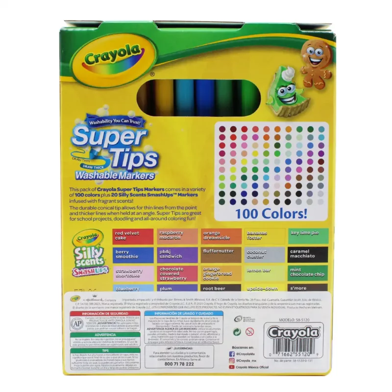 PLUMON DELGADO LAVABLE C/100 SUPER TIPS + 20 SILLY SCENTS - Imagen 2